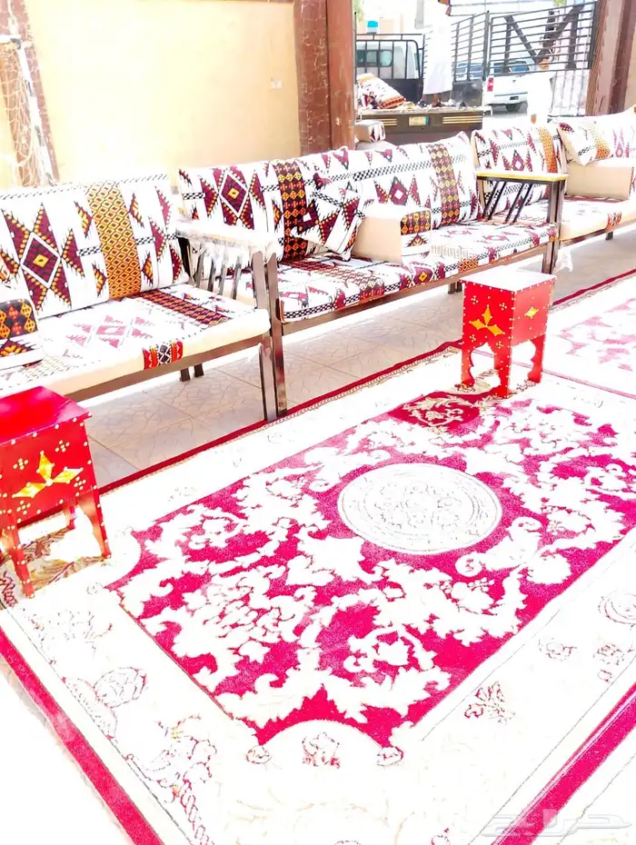 تأجير جلسات ارضية و شعبية وزل و دفايات 2