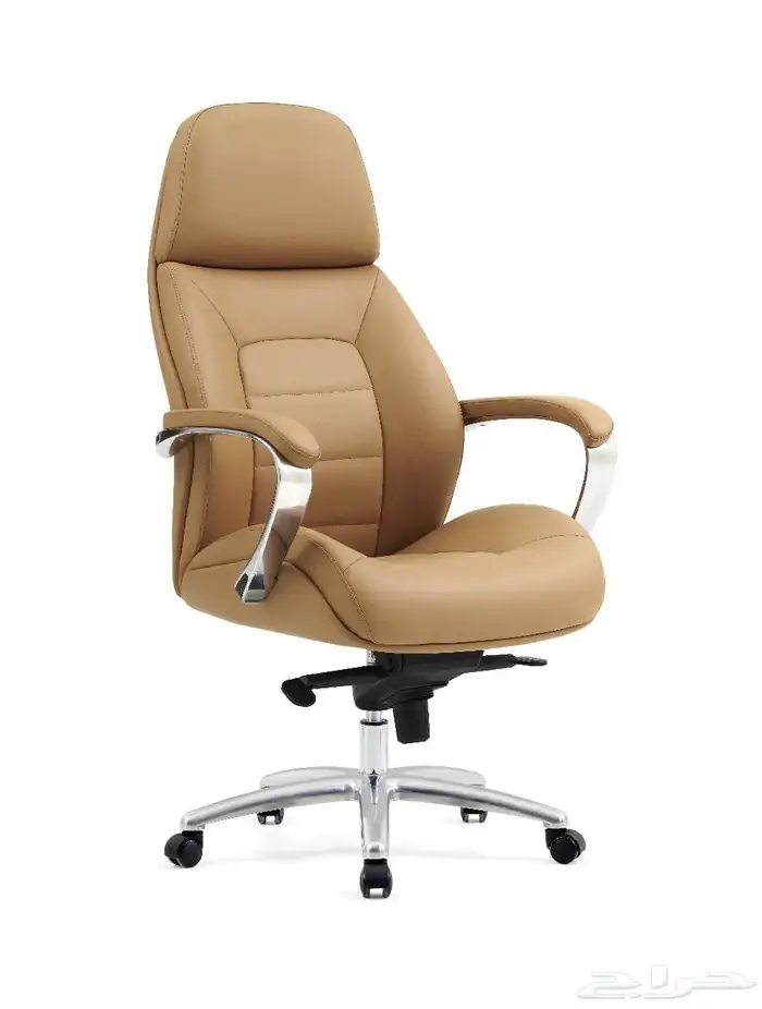 جديد موديلات كراسي دوار ثابت جلد شبك متوفر 5