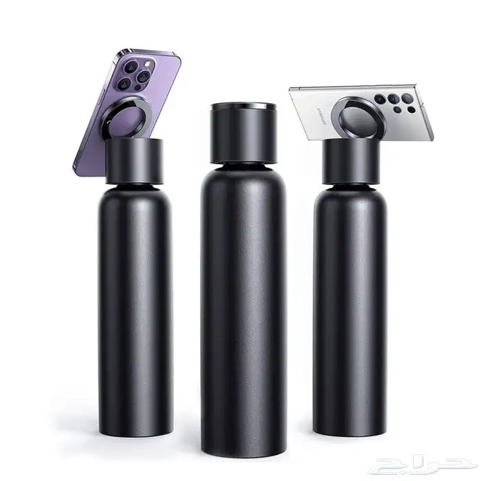 زجاجة مياه بحامل جوال مغناطيسي 0