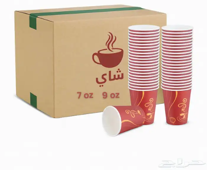 كرتون اكواب ورق 1000 حبه بسعر الجمله 0