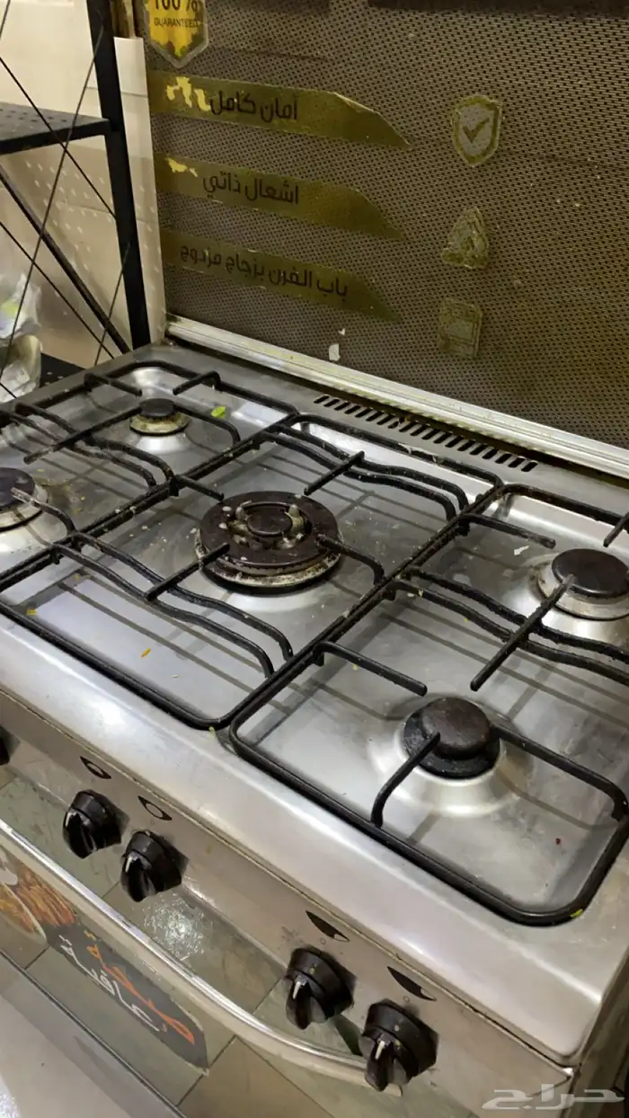للبيع فرن 5 عيون سبب البيع عدم الحاجة له 2