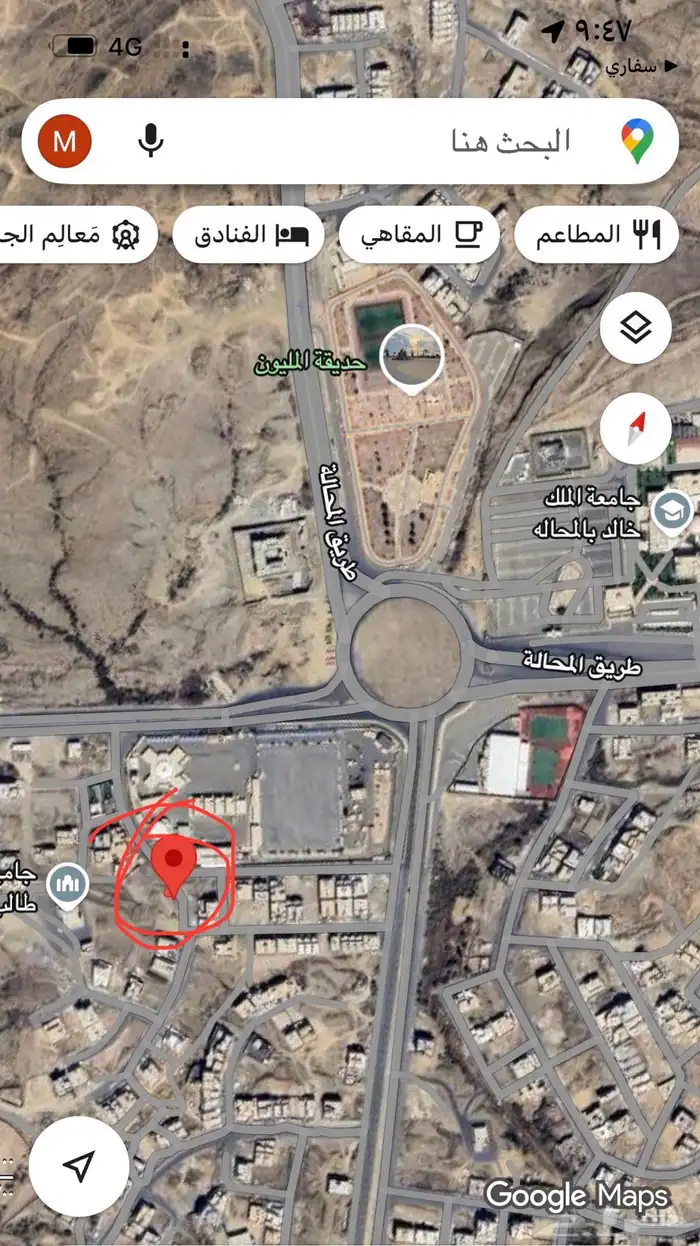 ارض سكنية للبيع في المحالة 3