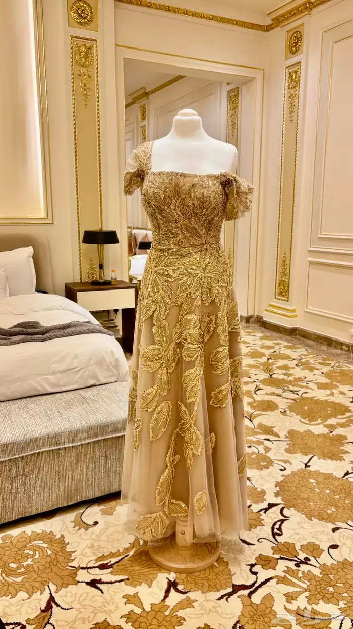 فستان سهره انيق جد ا و فخم 7