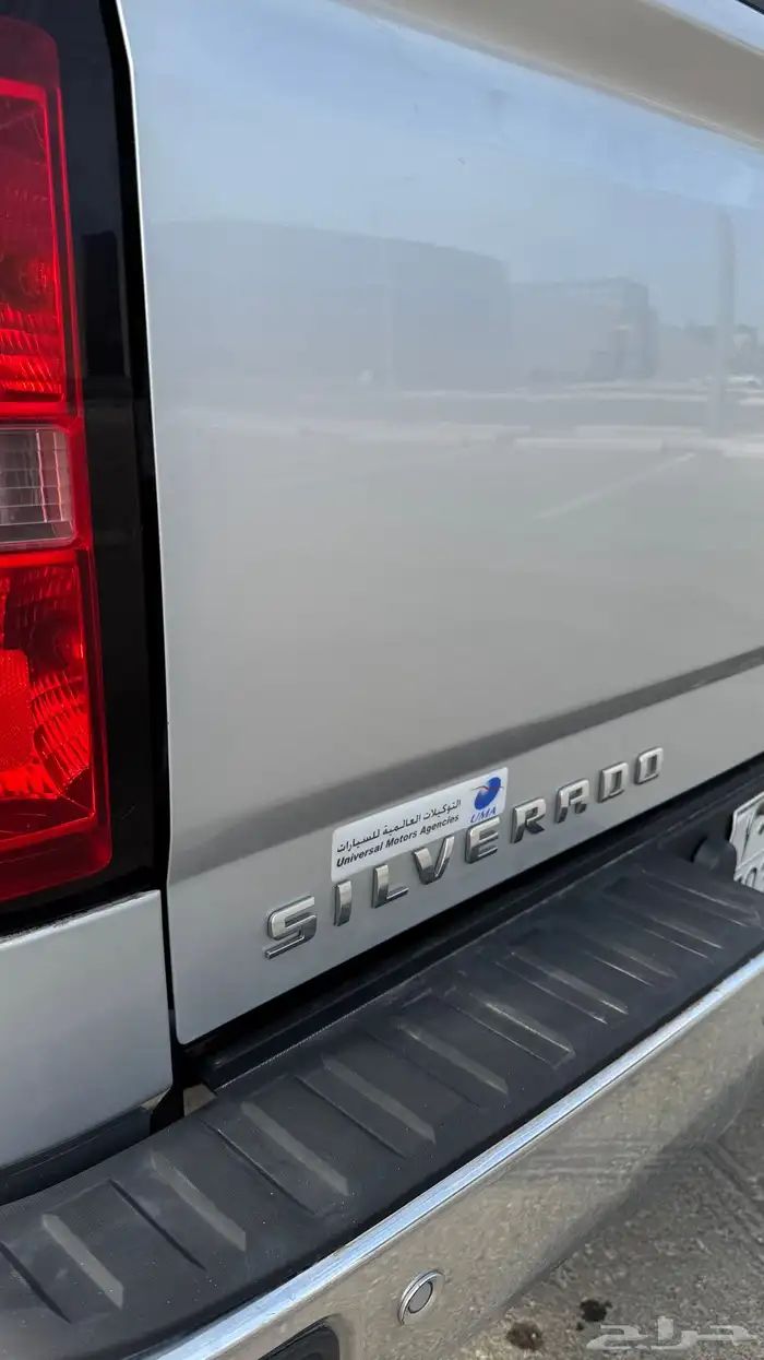 شفورلية سلفرادو 2015 دبل نظيف جدا 8