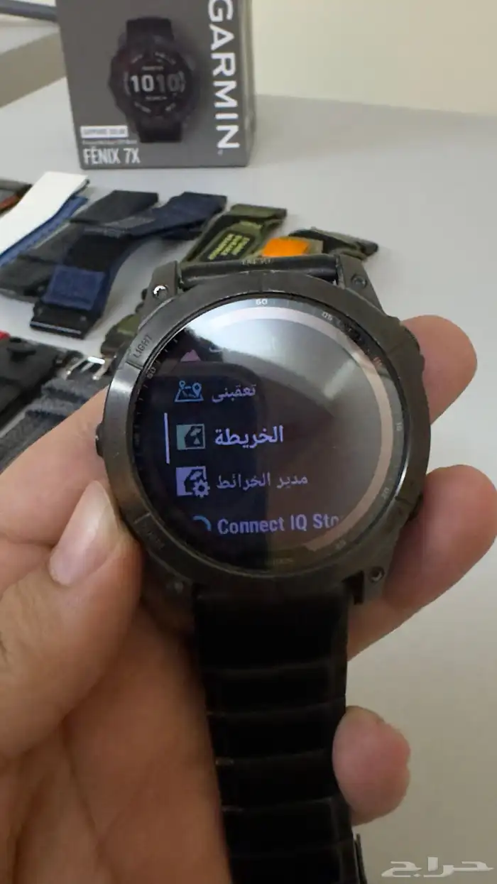 ساعة جارمن Fenix X Sapphire Solar 10