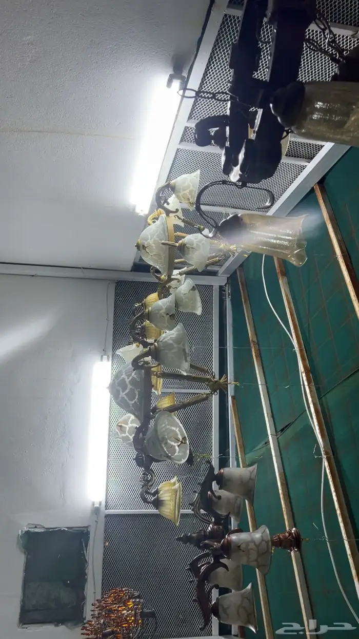 نجفه كبيره ارتفاعها مترين ونص ونجف متنوع مستخرج من احد الفلل 9