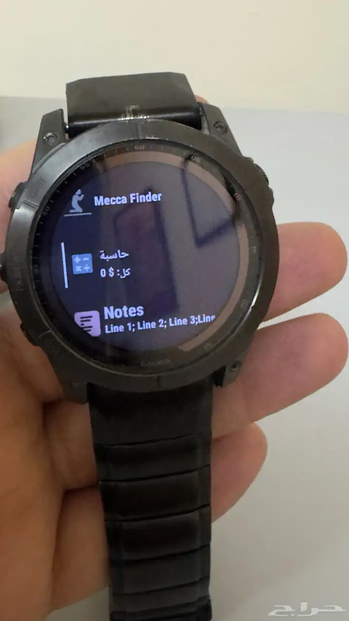 ساعة جارمن Fenix X Sapphire Solar 2