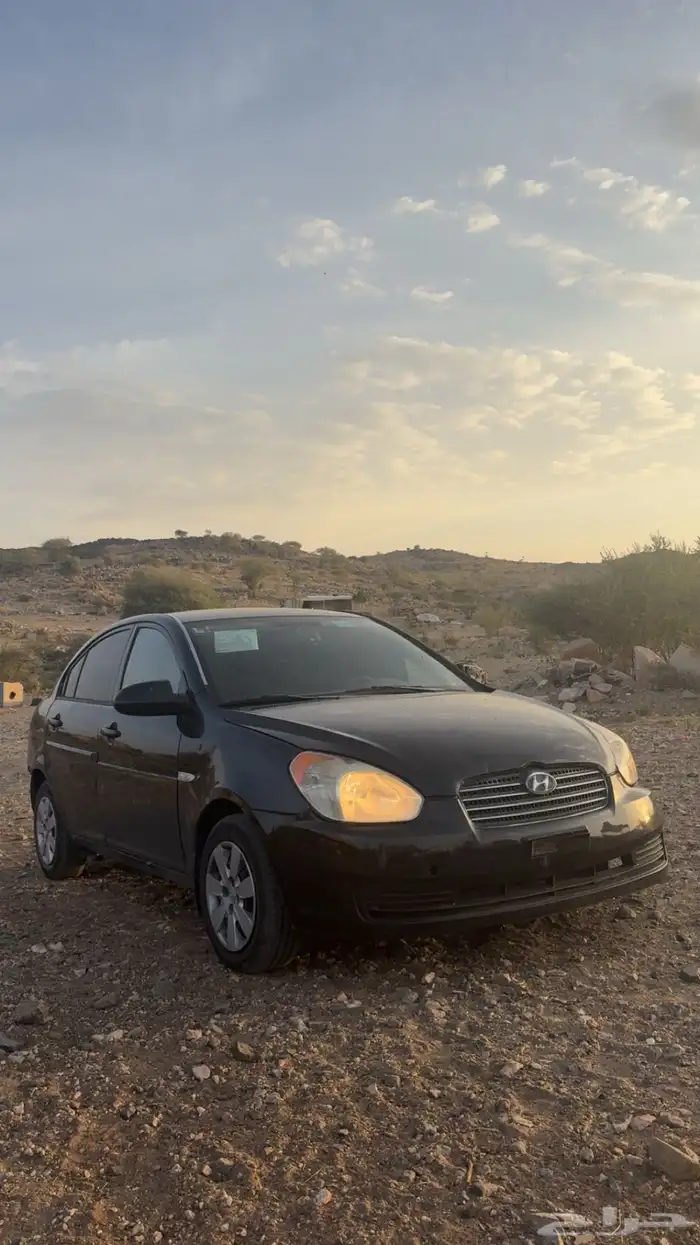 اكسنت 2007 اسود 10