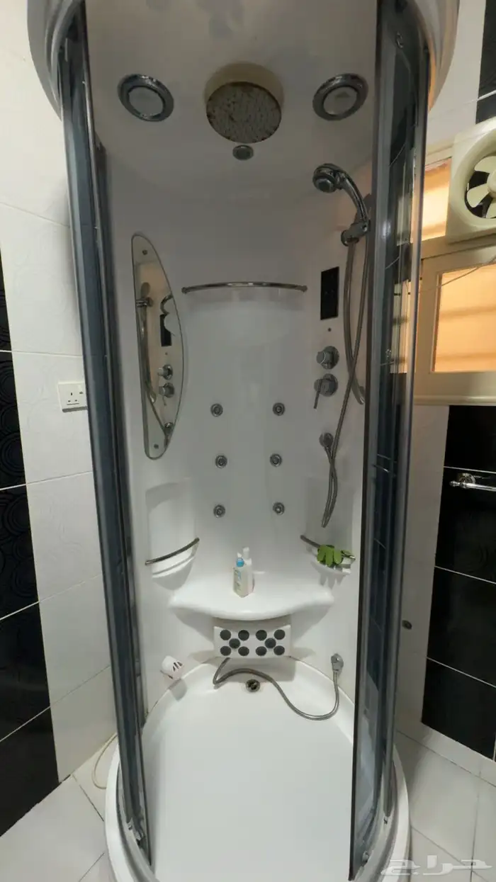 جاكوزي بخار شبه جديد 1