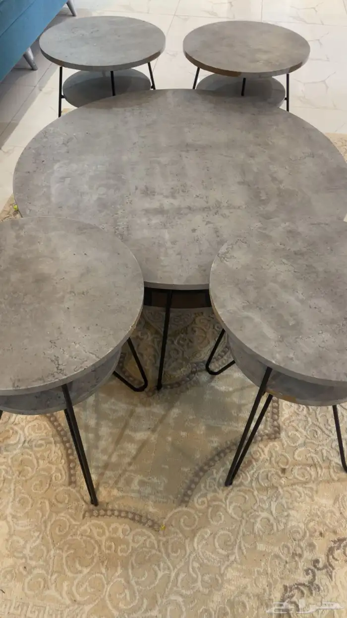 طاوله دايري من متجر راحتي مع اربع خدمه 0