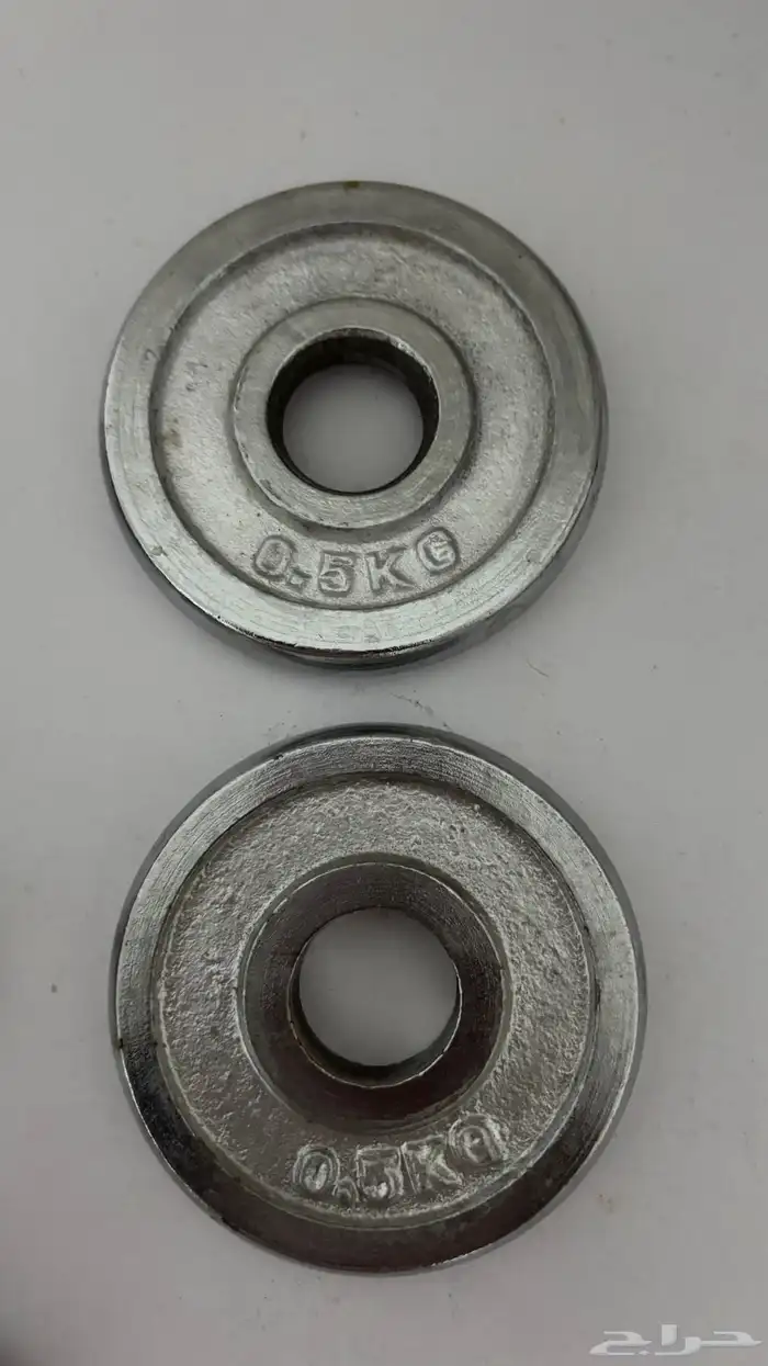 طقم أثقال (دمبل) قابل للتعديل   حالة ممتازة 4