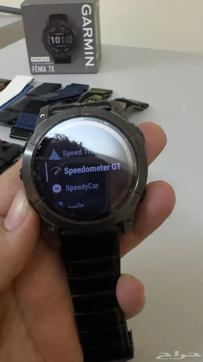 ساعة جارمن Fenix X Sapphire Solar 12