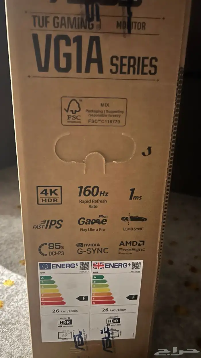 شاشه Asus TUF 4K مواصفات عاليه 0