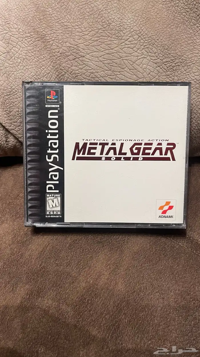 لعبة ميتل قير سوليد 1 Metal gear solid نسخة امريكية نادر 0