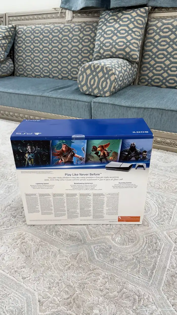 سوني 5 ps5 سليم جديد بكرتونه 1