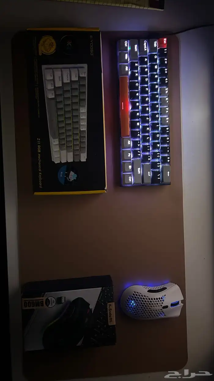 ماوس وكيبورد RGB 1