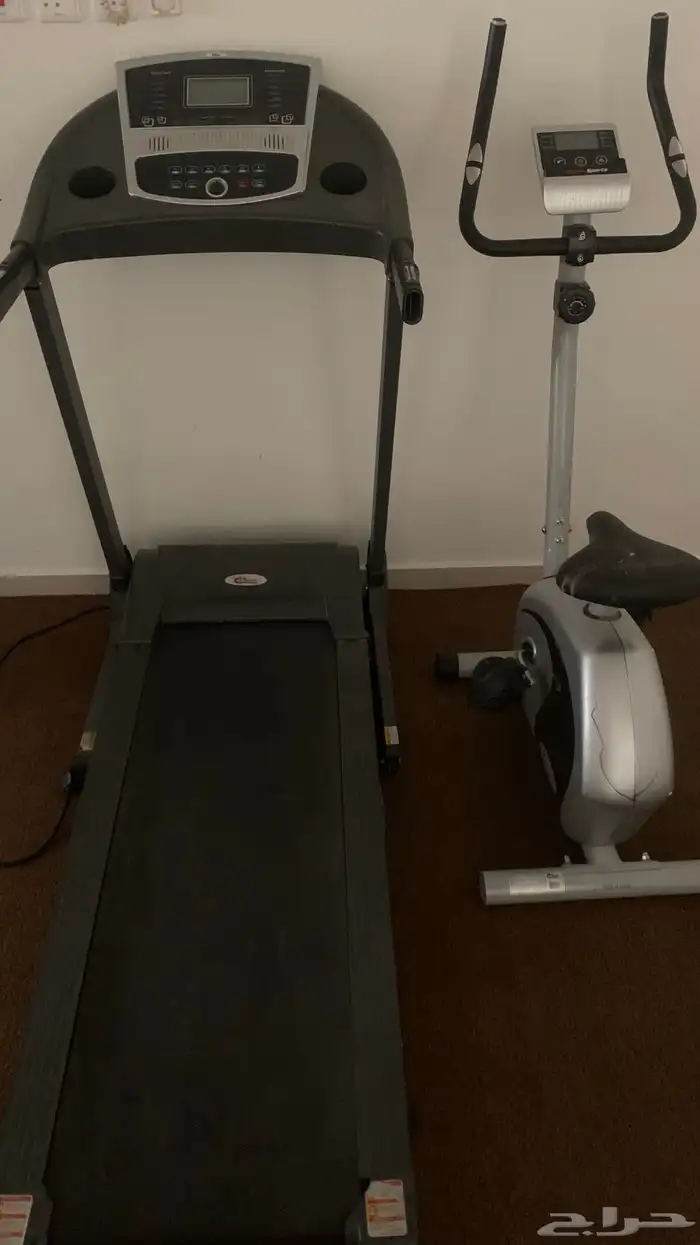 سير مشي ودراجة 0