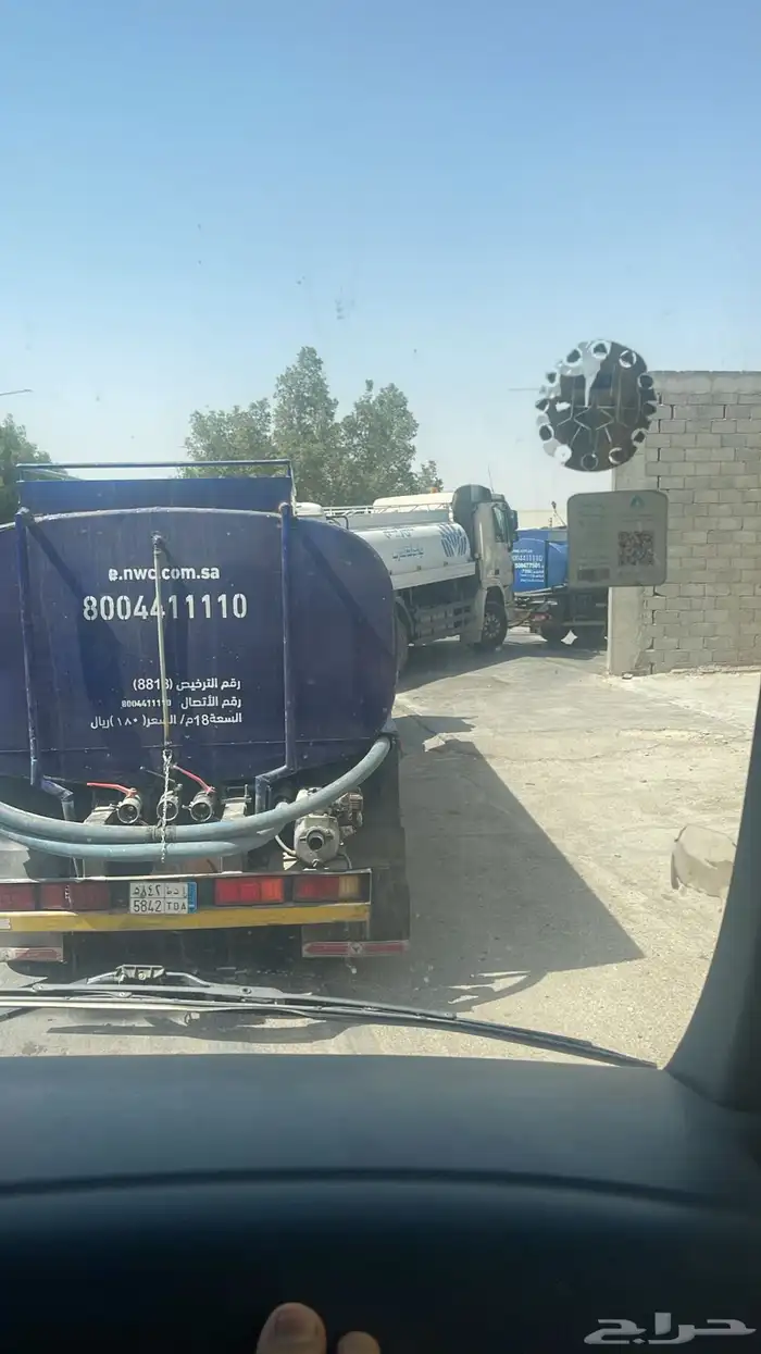 وايت مياه صالحه لشرب 18 طن في الرياض 0