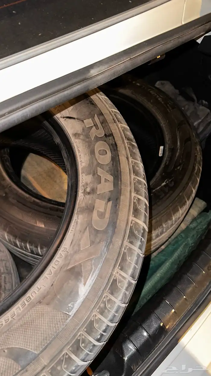 طقم كفرات وجنوط سوح مقاس 16 ل k5 سوناتا 7