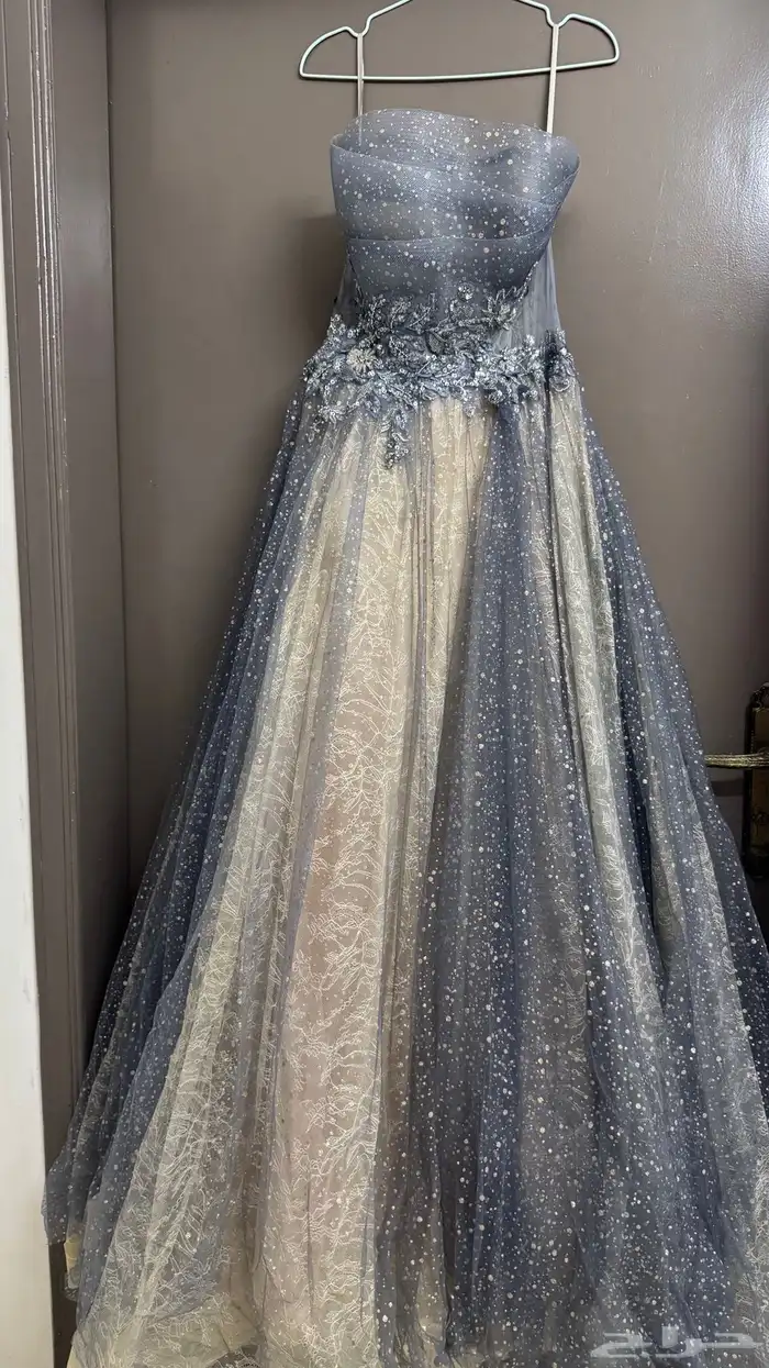 فستان   مقاس 16   لبس اقل من 4 ساعات 1