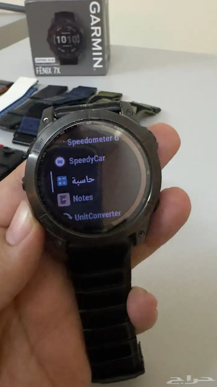 ساعة جارمن Fenix X Sapphire Solar 11