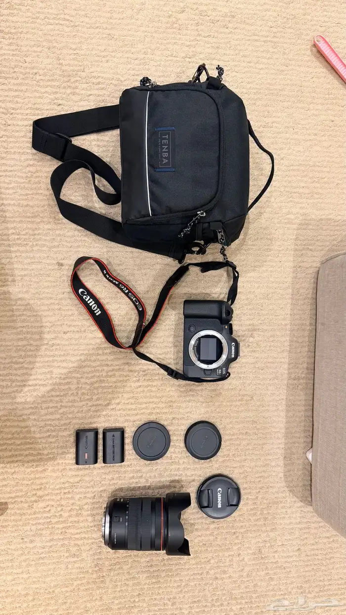 كاميرا كانون (EOS R6 Mark 2)   عدسة كانون (RF 24 105) 0