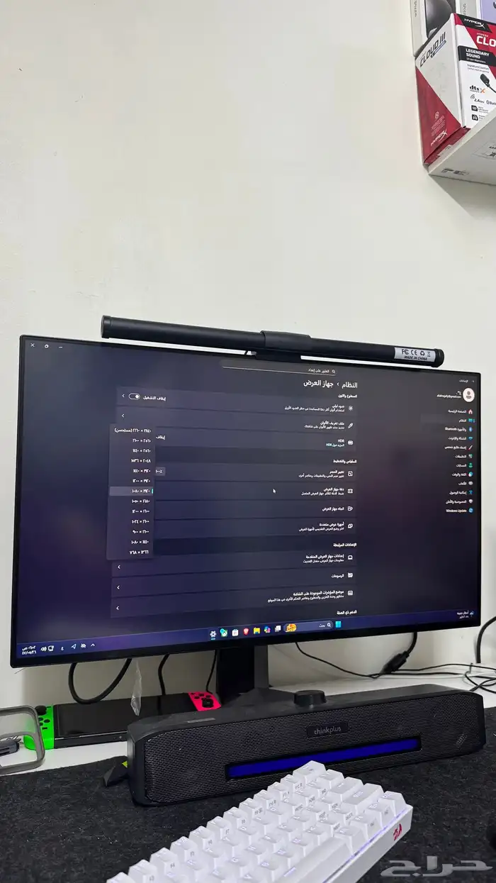 شاشه ال جي قيمنق 4k-144 هيرتز 0