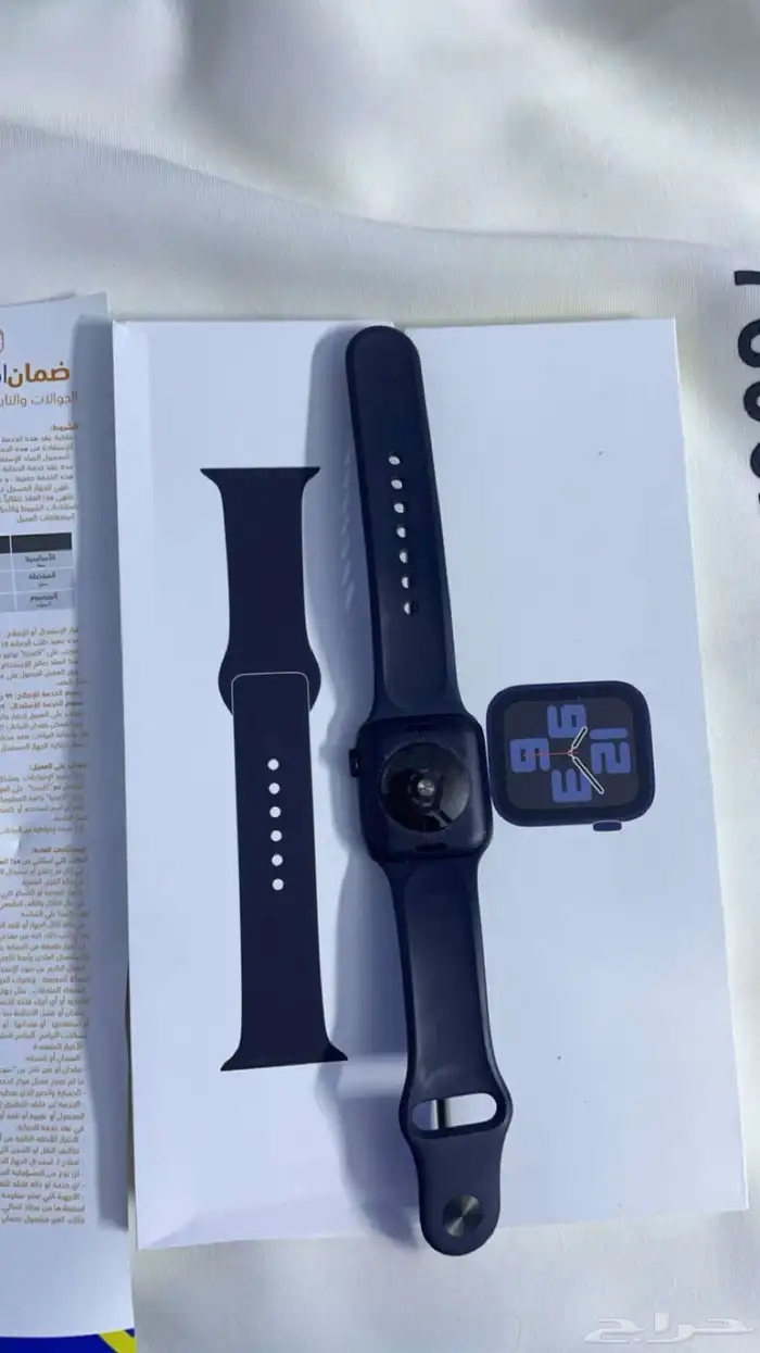 ساعة ابل جديده مستحدمه شهرين شريتها 1350 ضمان 5 سنوات 3