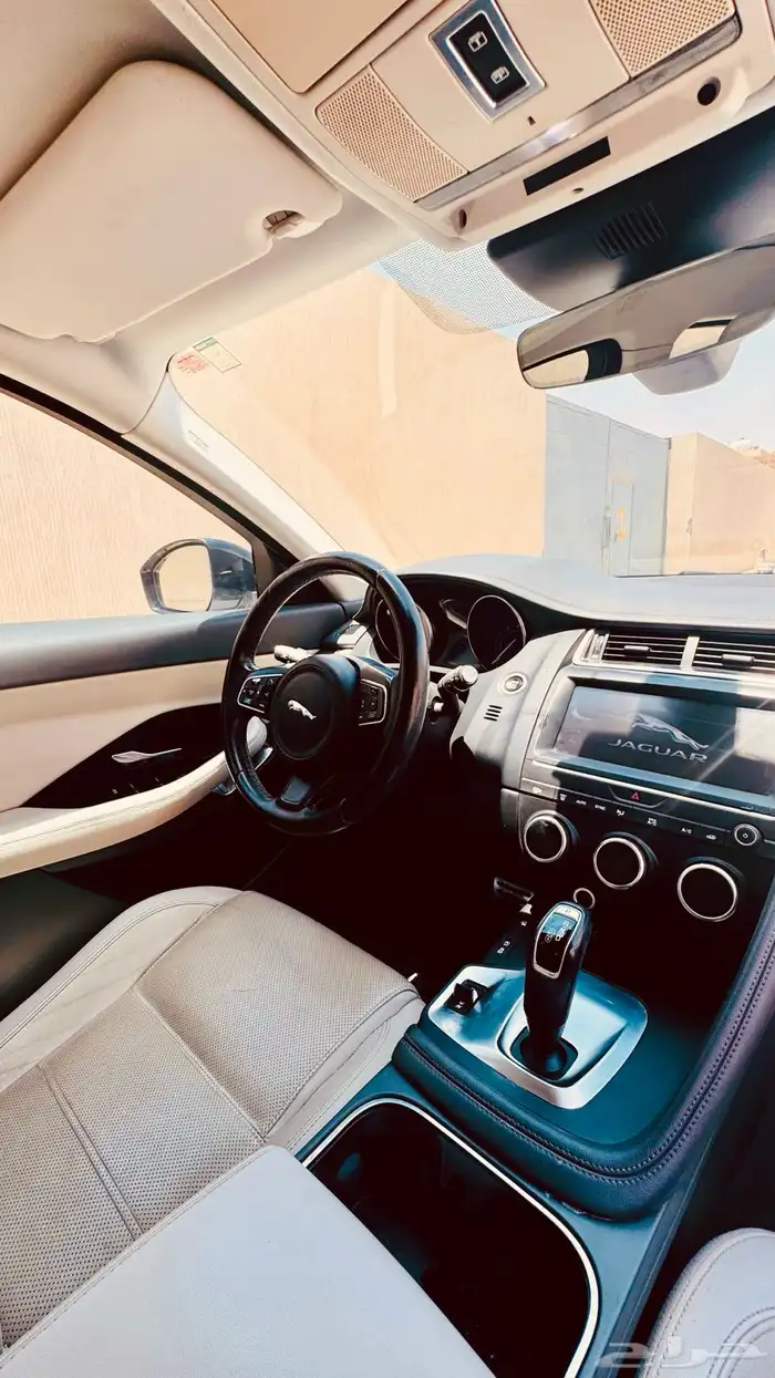 جاكور اي بيس في حالة ممتازة Jaguar e-pace in great con 6
