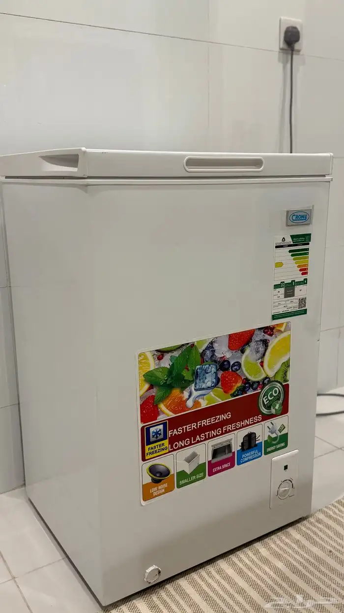 للبيع فريزر ارضي ماركة Crony 0