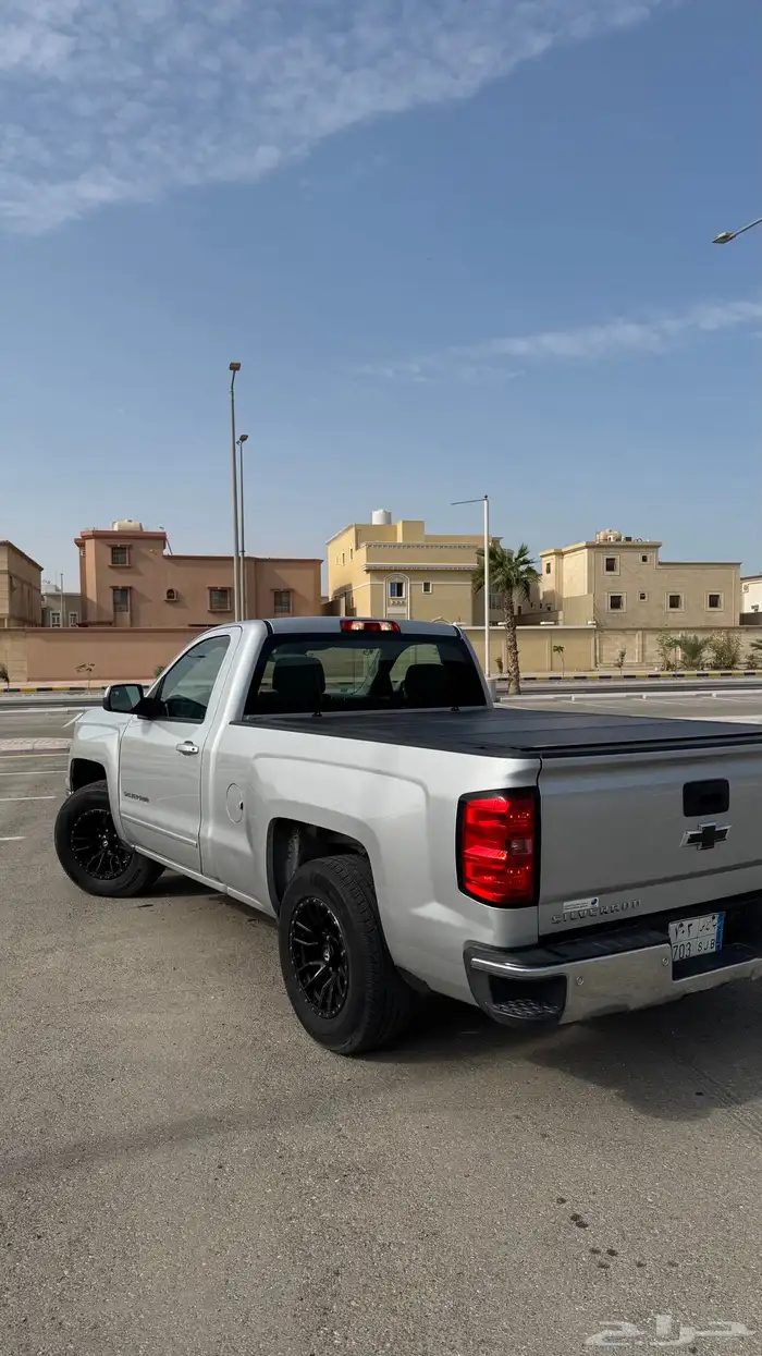 شفورلية سلفرادو 2015 دبل نظيف جدا 2