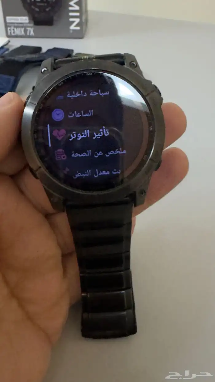 ساعة جارمن Fenix X Sapphire Solar 7