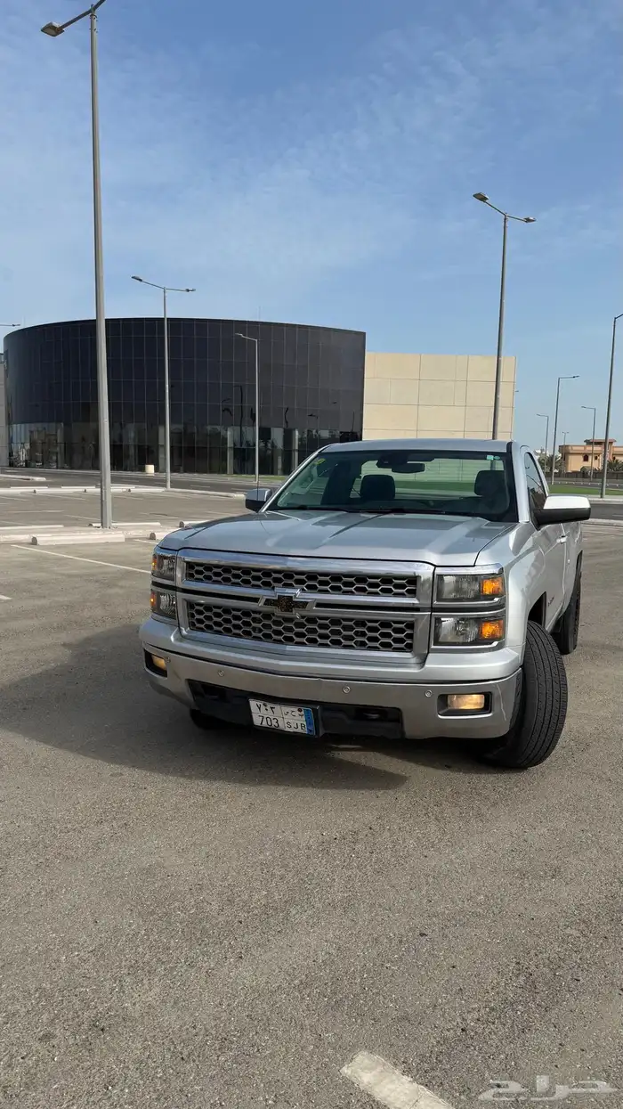 شفورلية سلفرادو 2015 دبل نظيف جدا 1