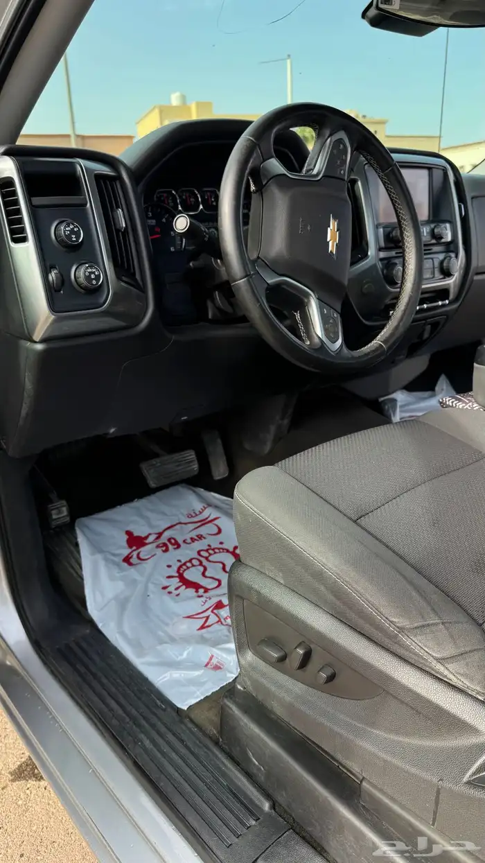 شفورلية سلفرادو 2015 دبل نظيف جدا 15