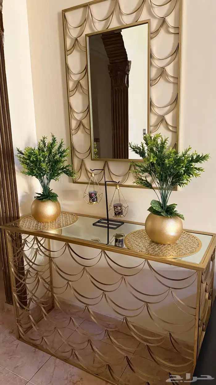 مدخل مع فازات ومرايه 1