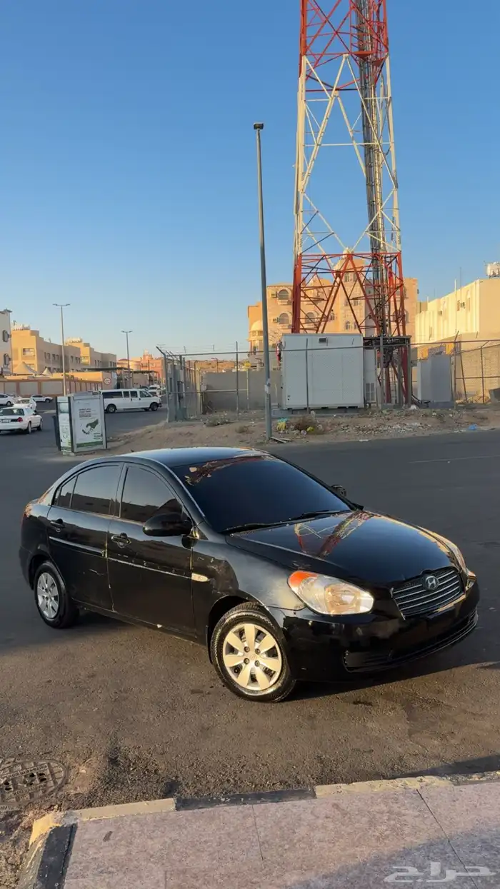 اكسنت 2007 اسود 4