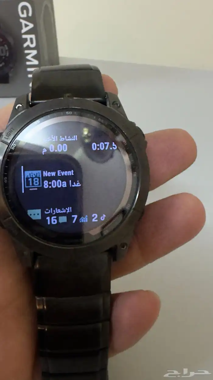 ساعة جارمن Fenix X Sapphire Solar 5