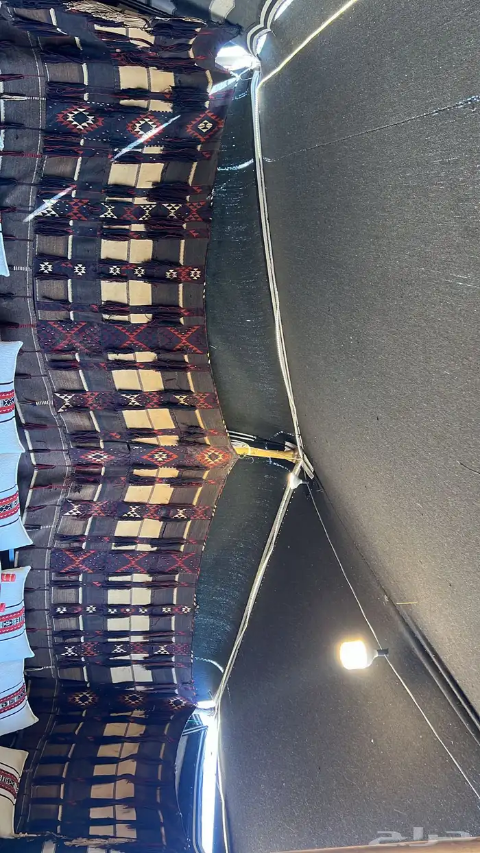 قاطع بيت شعر من صوف الغنم 0