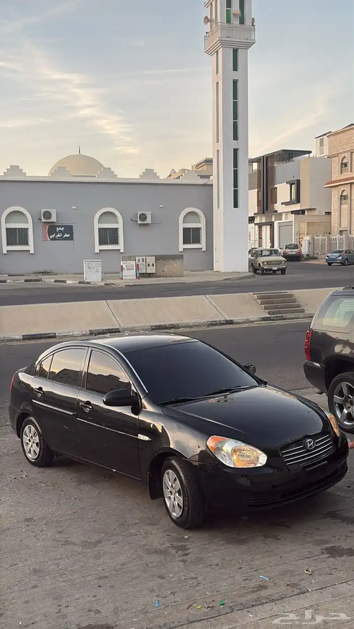 اكسنت 2007 اسود 3