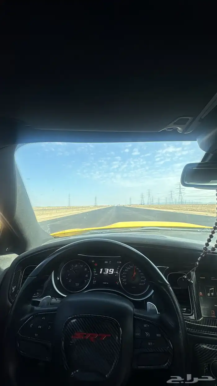 دودج تشارجر 2016 فل كامل اصفر لؤلؤي 10