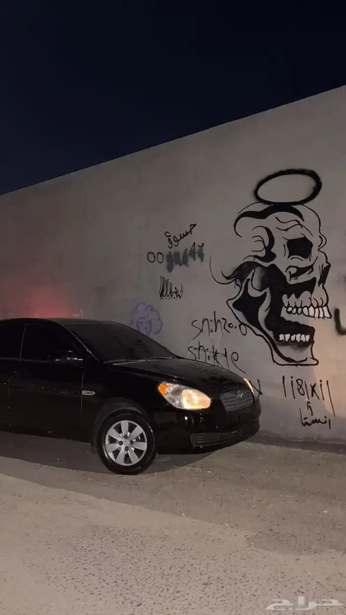 اكسنت 2007 اسود 2