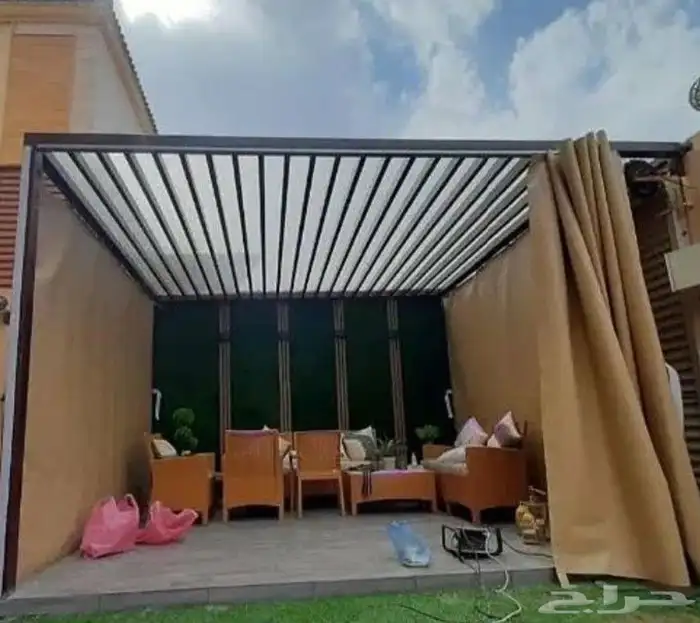 حداد مظلات قماش غرف شنكو 5