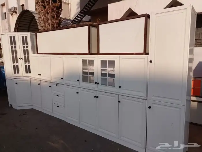 دولاب مطبخ صاج مجدد سته متر اسعار مناسبه 0