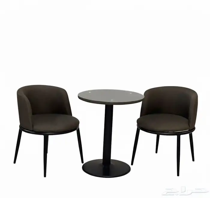 تصفية على آخر طقم كرسيين و طاولة كوفي قماش 1