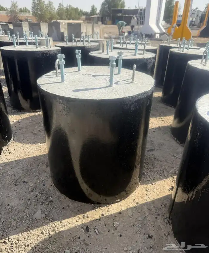 صبات حواجز واعمال خرسانيه 7