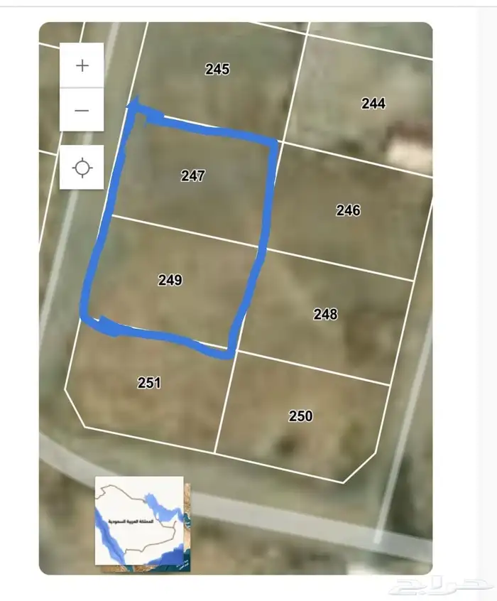 أرض للبيع بمخطط المرزوق ببني كبير ببلجرشي 1