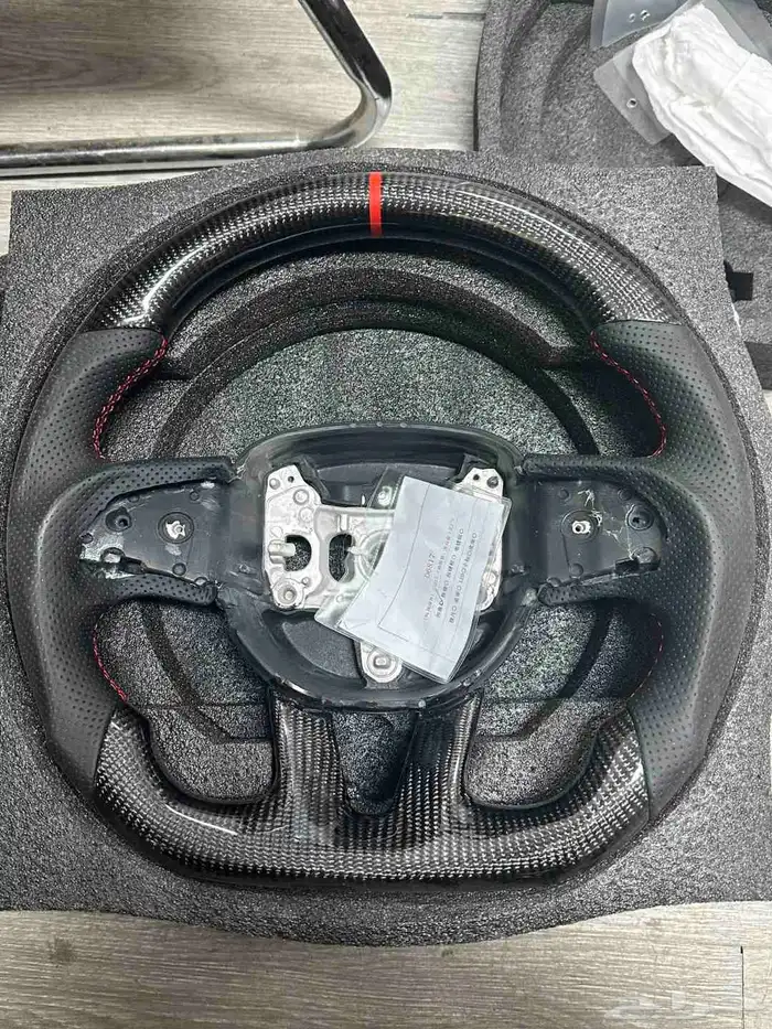 طاره من الياف كاربون جلد مثقب تشارجر كرايسلر تشالنجر درانجو 1