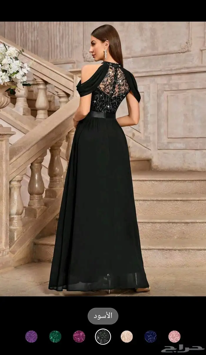فستان اسود 1