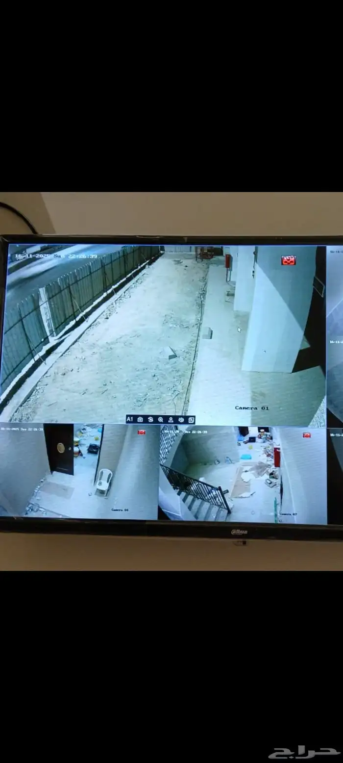 كاميرات مراقبه 1500 ريال 8 ميجا فوركي شهر تسجيل 1