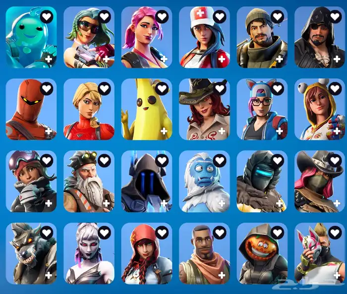 حساب فورت نايت للبيع 9